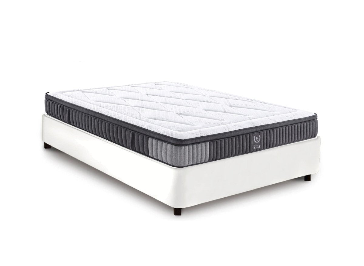Matelas hybride ressorts ensachés 160 x 200 cm épaisseur 30 cm ASTRO - DécoInParis