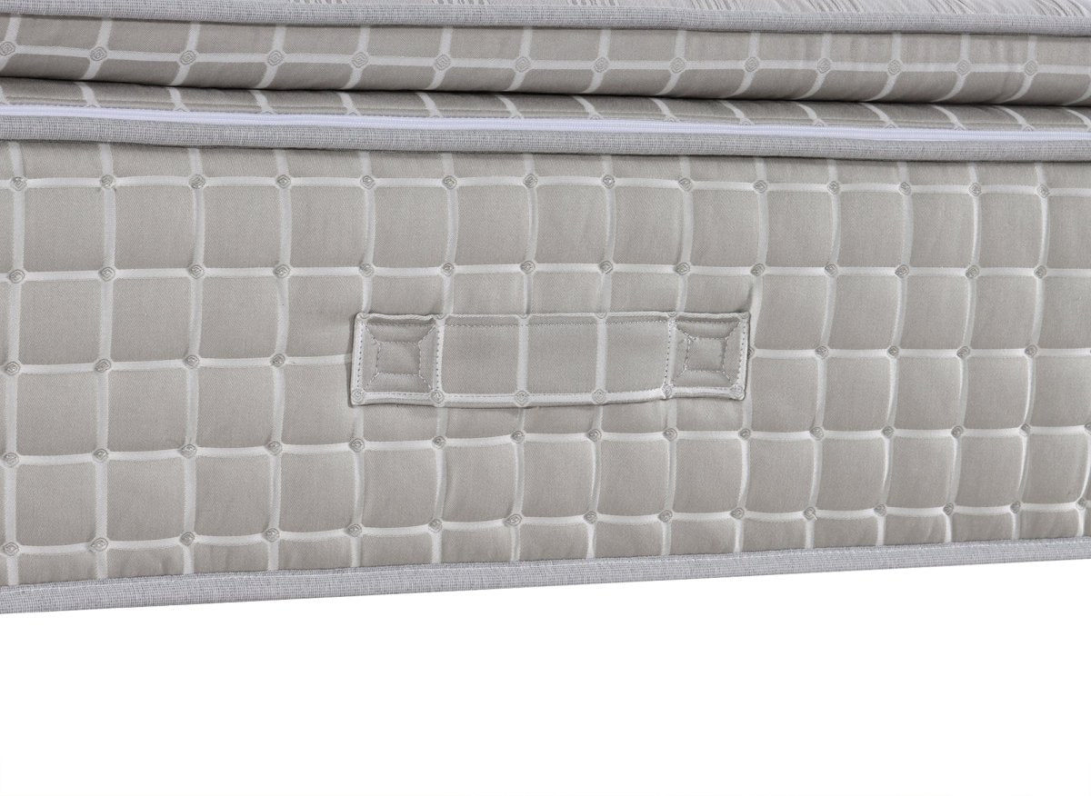Matelas hybride ressorts ensachés 160 x 200 cm épaisseur 34 cm SIMON - DécoInParis