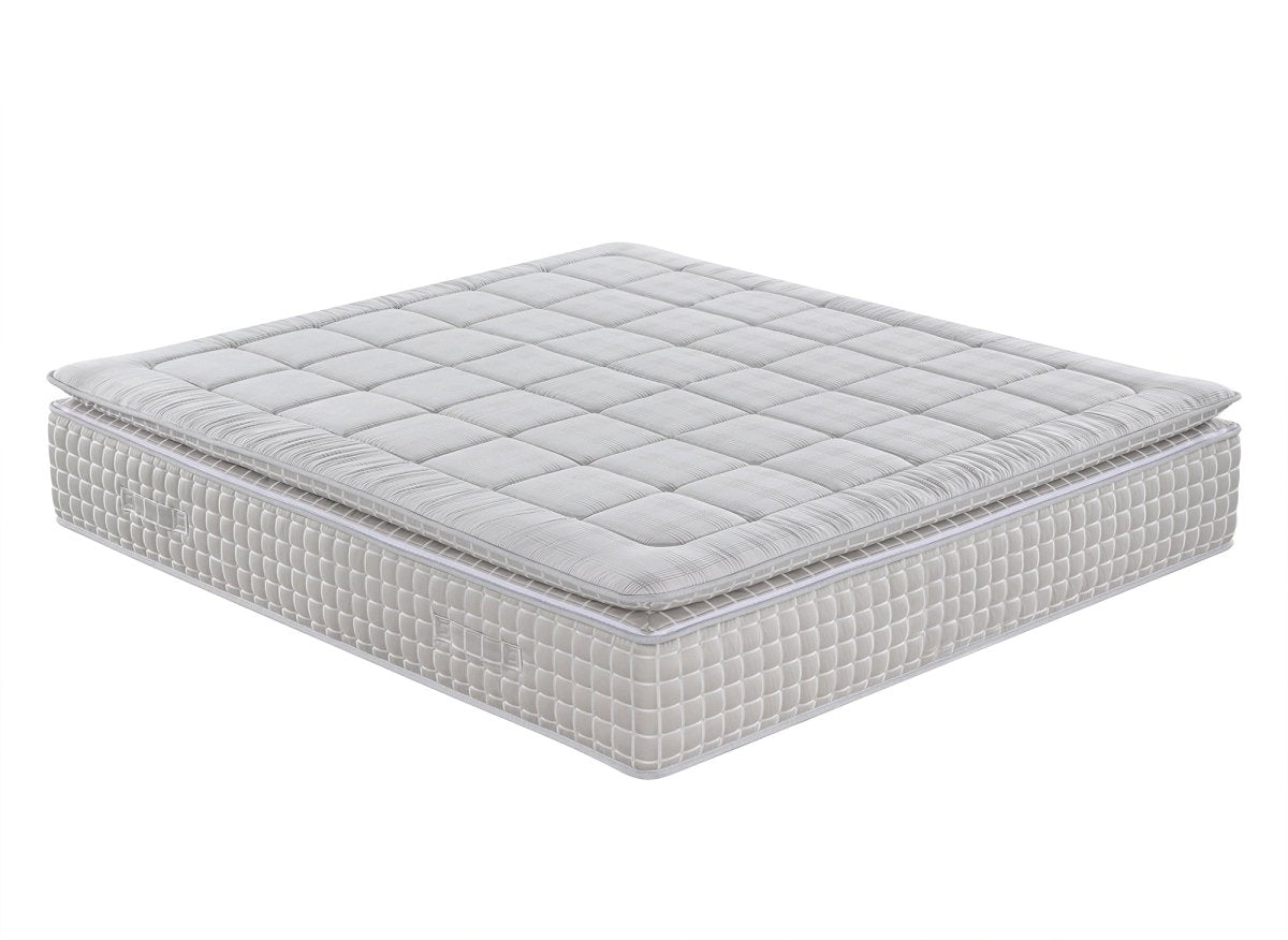 Matelas hybride ressorts ensachés 160 x 200 cm épaisseur 34 cm SIMON - DécoInParis