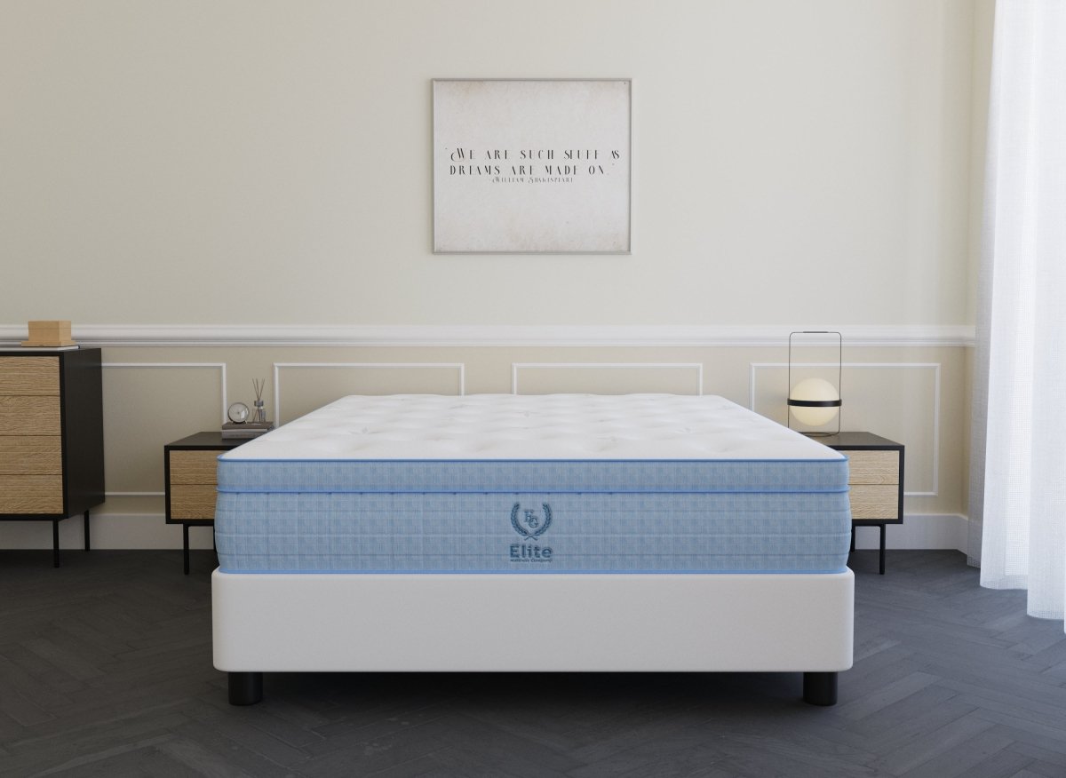 Matelas hybride ressorts ensachés 180 x 200 cm épaisseur 30 cm RAFAEL - DécoInParis