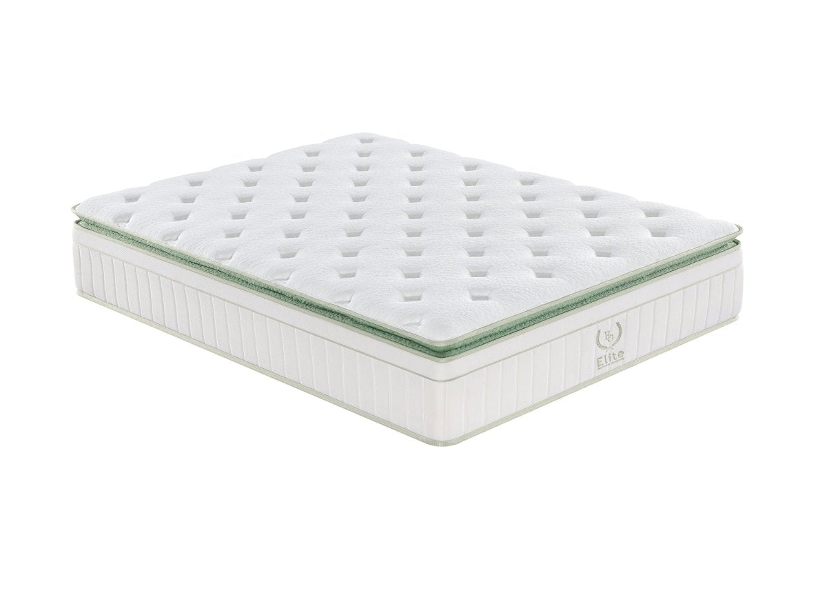 Matelas hybride ressorts ensachés 180 x 200 cm épaisseur 34 cm OSCAR - DécoInParis