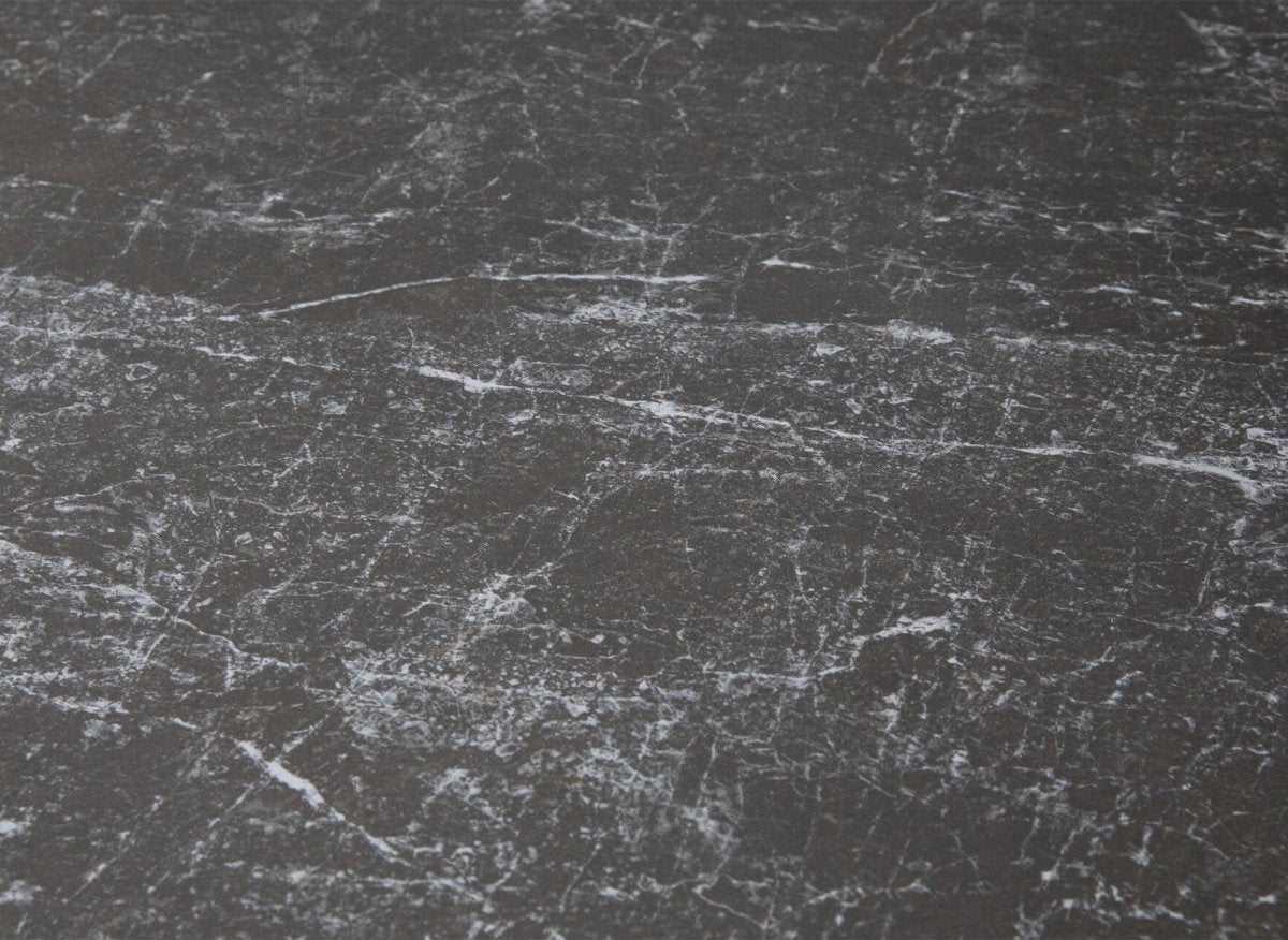 Table à manger extensible en céramique noire 6 - 10 personnes ELEGANCE - DécoInParis