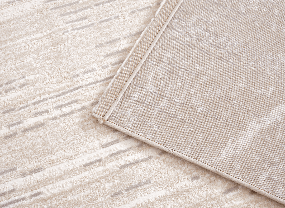 Tapis beige à motifs 160 x 230 cm SEYA - DécoInParis
