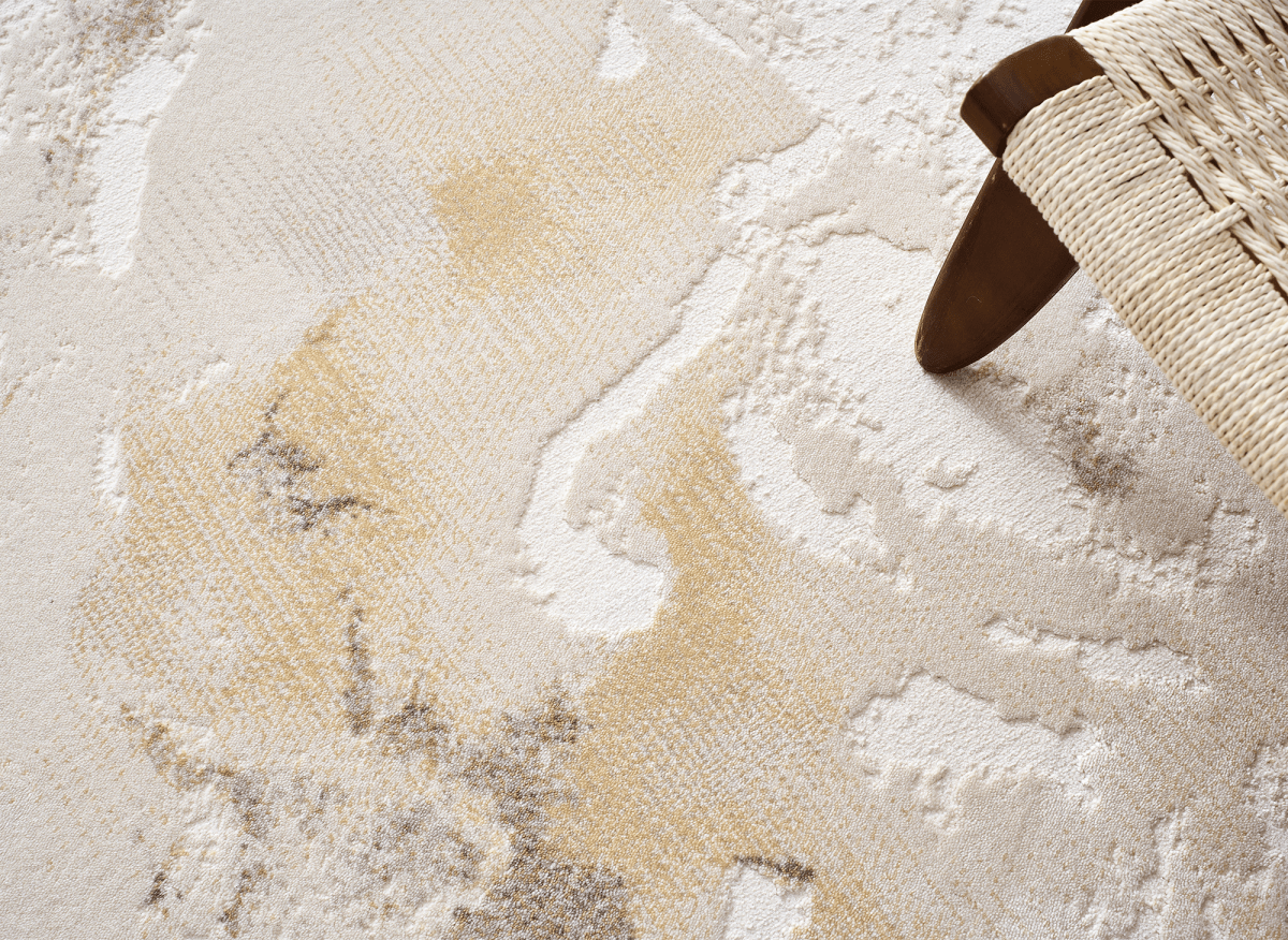 Tapis beige à motifs 200 x 290 cm NIRA - DécoInParis