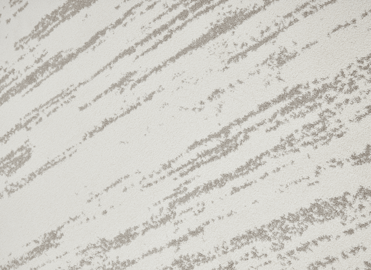 Tapis strié beige et gris 160 x 230 cm NOEA - DécoInParis